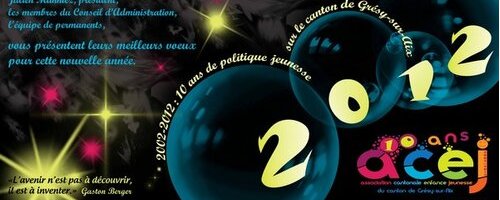Bonne année 2012 Bonne année 2012