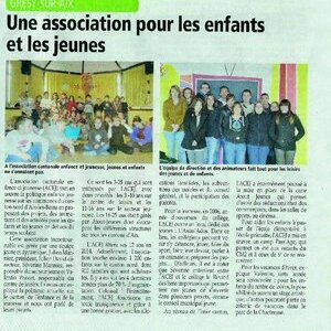 Une association pour les enfants et les jeunes 30 janvier 2014