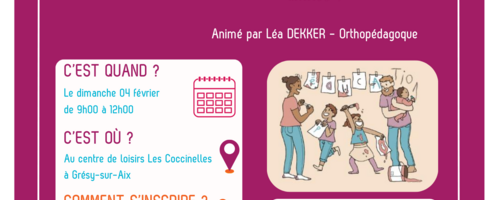 Atelier parentalité Atelier parentalité