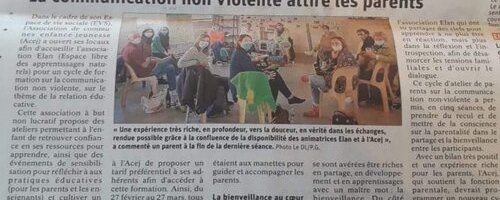 Atelier parentalité&nbsp;: CNV