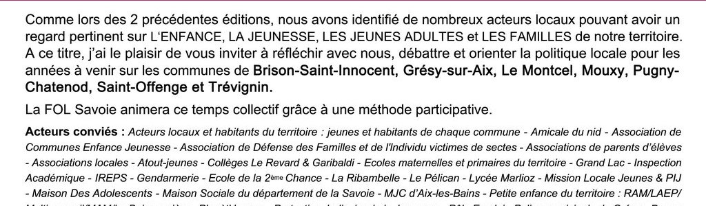 Invitation CLEJ - 17 novembre de 13h30 à 16h30