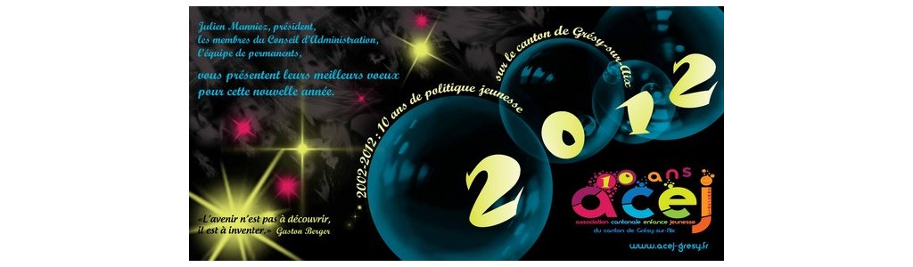 Bonne année 2012