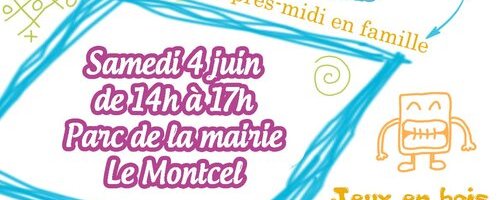 Fête du jeu au Montcel (REPORTÉE) Fête du jeu au Montcel (REPORTÉE)